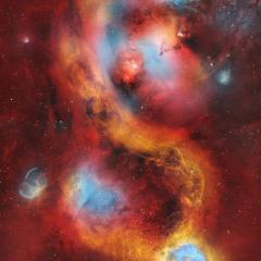 Rosette Nebula Deep Field