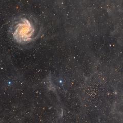 NGC 6946 and NGC 6939