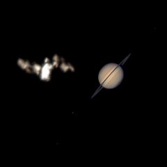 ISS Meets Saturn