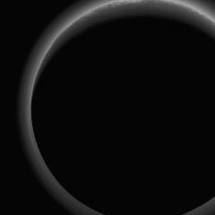 Pluto at Night