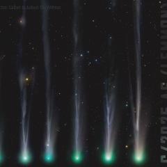 The Changing Ion Tail of Comet Lemmon