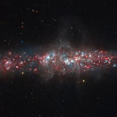 NGC 55: A Galaxy of Nebulas