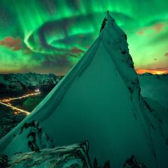 In Green Company: Aurora over Norway