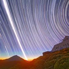 Spring Equinox at Teide Observatory