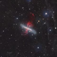 M82: Starburst Galaxy with a Superwind
