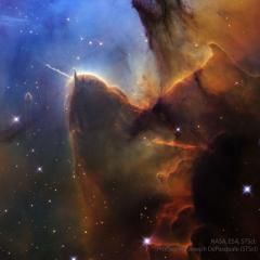 Trifid Pillars and Jets