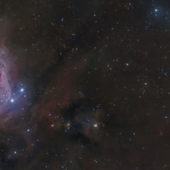 The Conjunction of Comet R3 PanSTARRS and the Orion Nebula