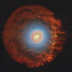 A Planetary Nebula with Cosmic Buckyballs