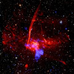 Possible Supernova Remnant in Galactic Center