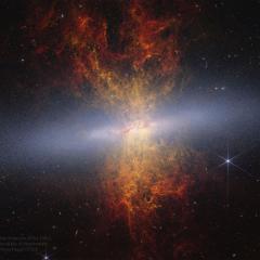 M82: Galaxy with a Supergalactic Wind