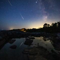 Bright Perseids from Sweden