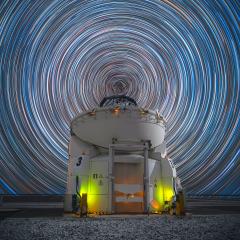 The Sky Turns Above Paranal