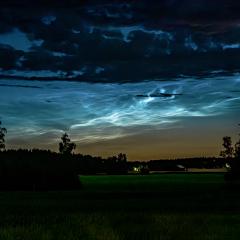 Noctilucent Clouds over Sweden